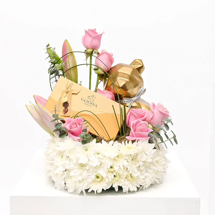 Godiva Assorted Chocolate Box | Pretty Blooms 6