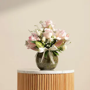 Whispering Garden Flowers Vase Whispering Garden Flowers Vase