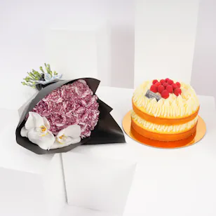 Laviviane Medium Size Lemon Cake | Joyful Bouquet