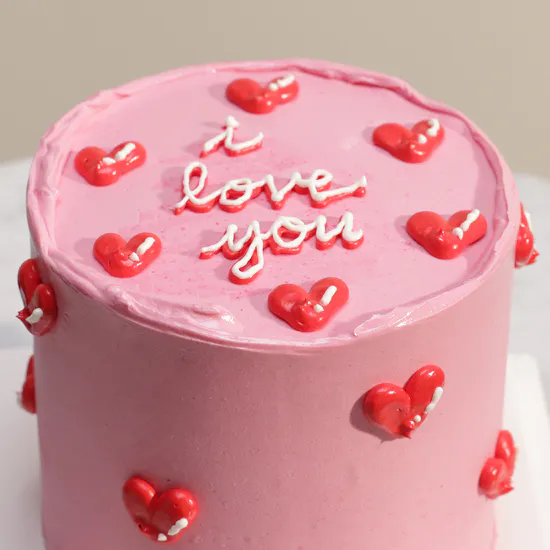Sweetylicious Love Pink Cake