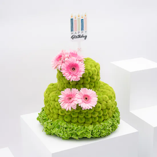 Birthday Bloom Cake