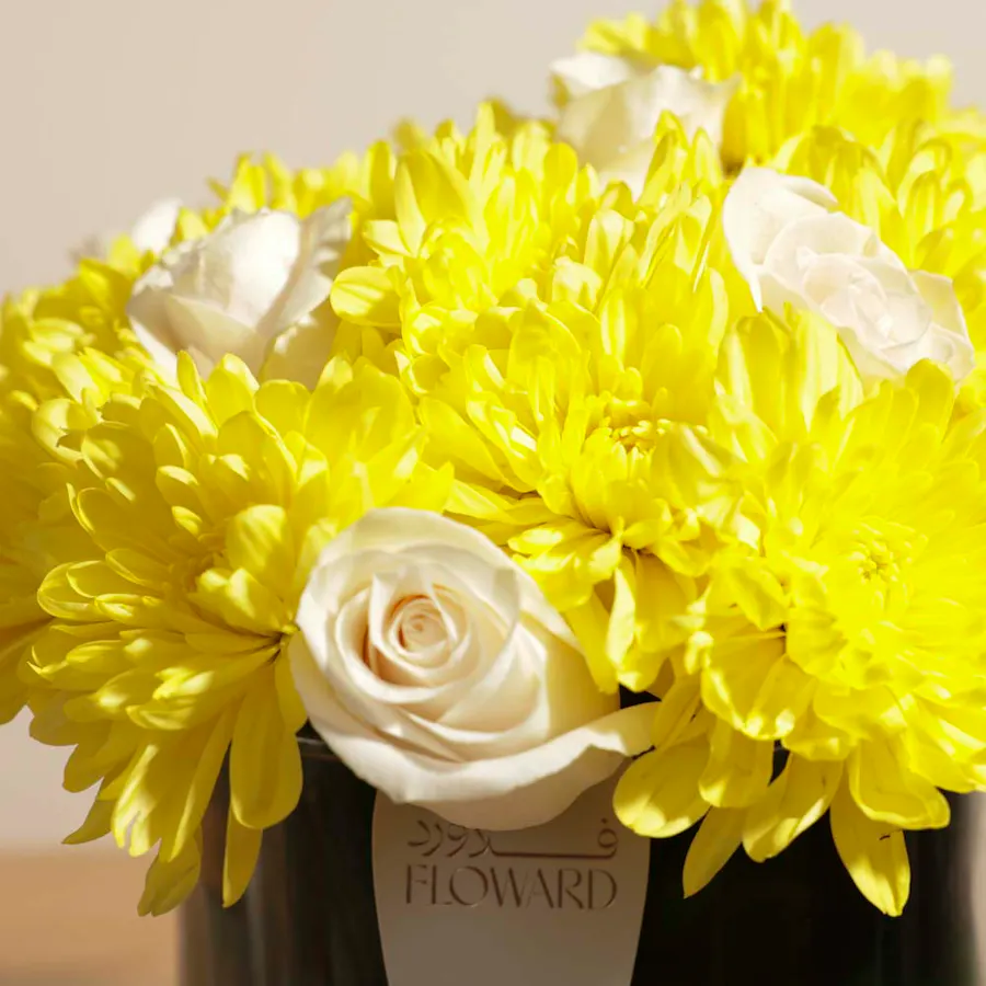 Ibraheem Al-Qurashi Al Wafia Duo Perfumes Box | Bright Flower Vase 3