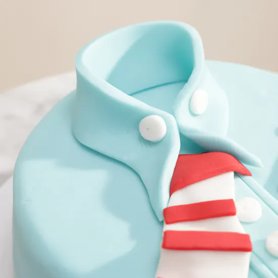 NJD Tie and Shirt Cake