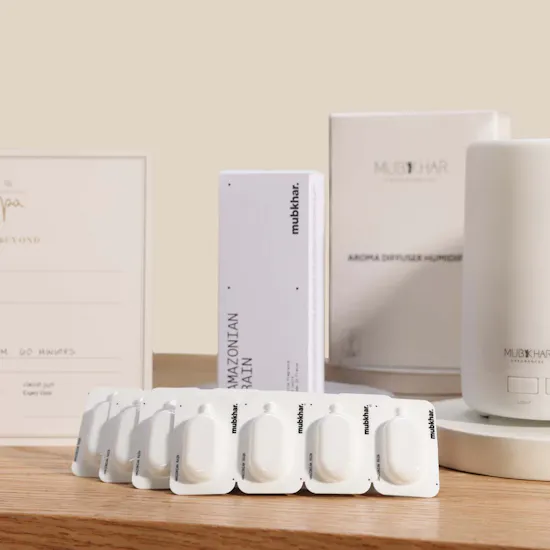 Waldorf Astoria Spa 60 Minutes Signature Hammam Gift Voucher | Mubkhar Fragrance Gift Set and Flower Vase