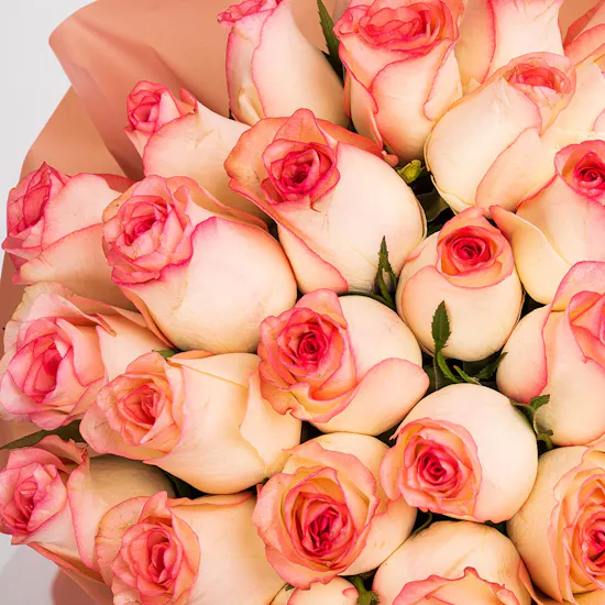 Chocolate Box with Pink Roses | Congratulations