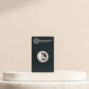 BTC Iron Man Silver One Pound Coin | 10 g