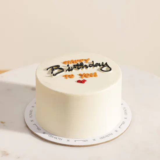 Floward Happy Birthday Bento Cake | Celebration Flowers Bouquet