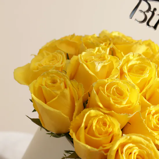 Whispering Birthday Rose Box