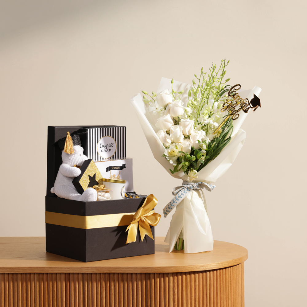 Le Chocolatier Graduation Chocolate Large Hamper | Pure Flowers