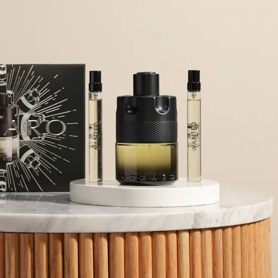 مجموعة هدايا عطر ذا موست وانتد إنتنس او دو تواليت للرجال من أزارو