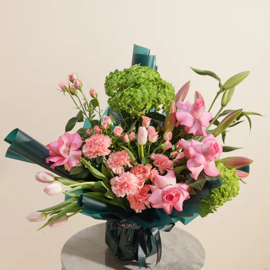 Moonlit Pretty Flowers Bouquet by September Studio