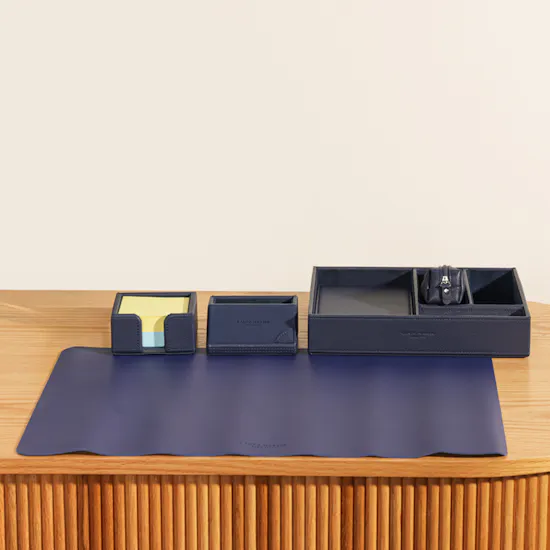 Campo Marzio Ocean Blue Desk Set