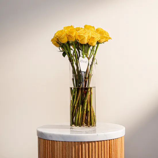 Shining Blooms Vase