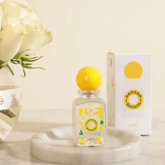 Ajmal Hannah Banana EDT for Young Girls | Charming Moment Flowers