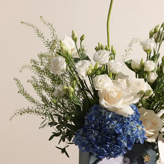 Maisam Qassem New Baby Boy Flowers Vase