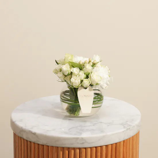 Serenity Garden Flowers Vase