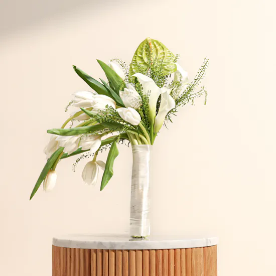 White Magical Flowers Bouquet