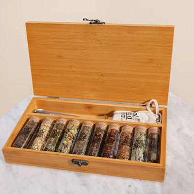 Feel Good Tea Wooden Box Feel Good Tea Wooden Box