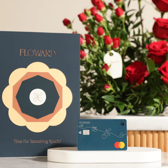 Floward Card 50 BHD | Petal Grace Flowers