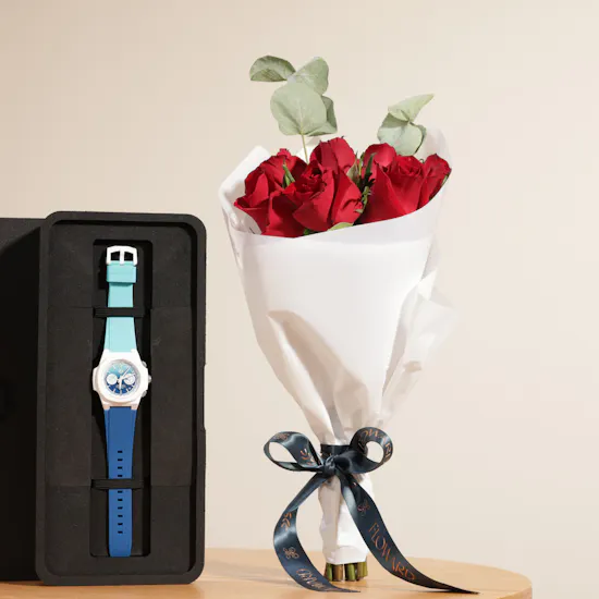 Nuun Lagoona Unisex Watch | Roses Bouquet