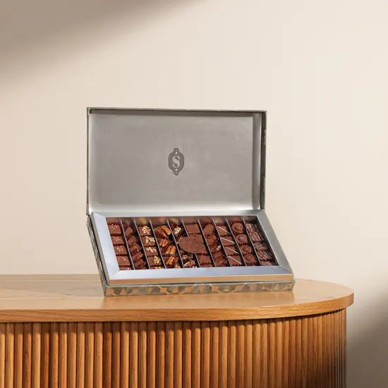Soucolat Velvet Silver Box