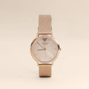 Emporio Armani Kappa Rose Gold Crystal Women’s Watch