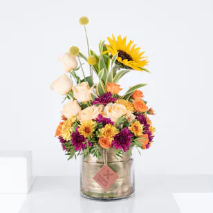 Sunlight Hug | Cylinder Vase
