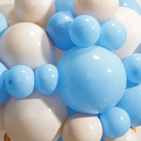 Balloonizer New Baby Boy with Teddy Bear Stand