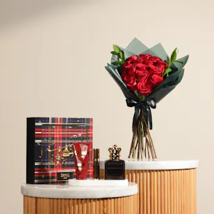 Jean Paul Gaultier Scandal Pour Homme Set | Scarlet Charm Roses