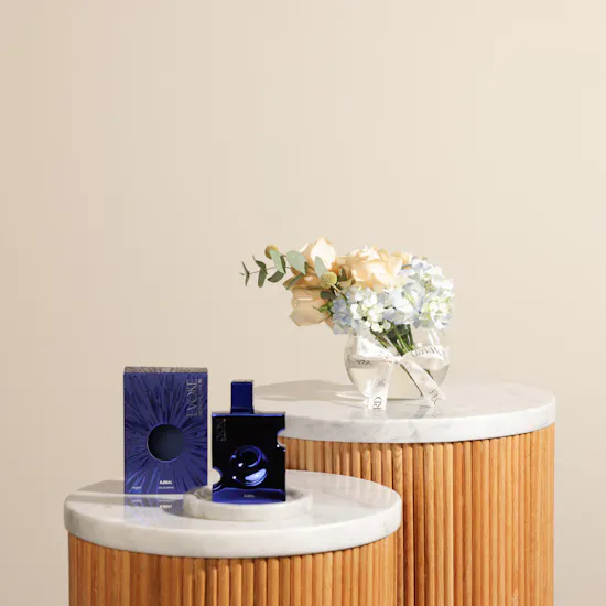 Ajmal Evoke Midnight EDP for Women | Shinny Flowers Vase