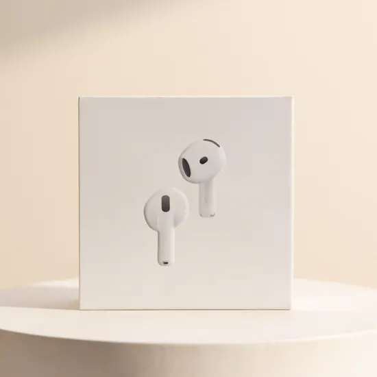Apple AirPods 4 with Active Noise Cancellation | Moonlight Beauty Rose Bouquet