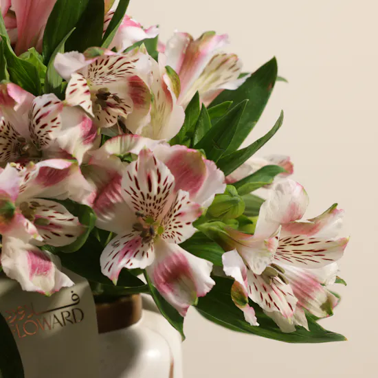 Rosy Clouds Flower Vase