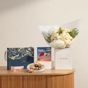 MyGovindas Rakhi Mixed Sweets Hamper | Moments of Adventure Flowers