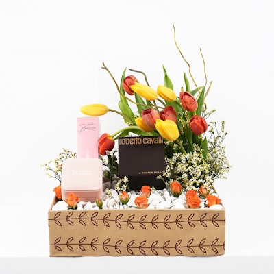 مجموعة هدايا مميزة للنساء | زهور توليب