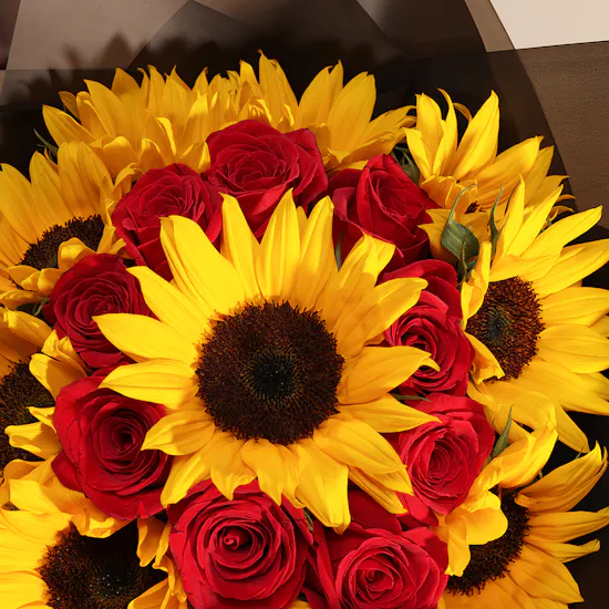 Sun-Kissed Romance Bouquet