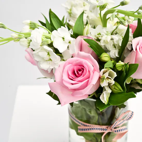 Pastel Perfection | Birthday Cylinder Vase