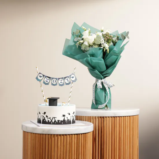 Cake Boutique Graduation Cake | Flowers