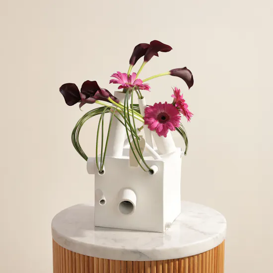 Midnight Muse Flower Vase