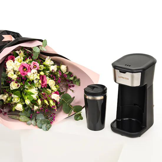 Ephone LePRESSO Instant Coffee Brewer with Travel Mug | Cute Booms