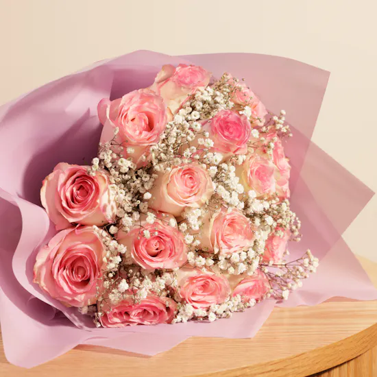 Miss L by L'azurde Gold Necklace | Flowers Bouquet