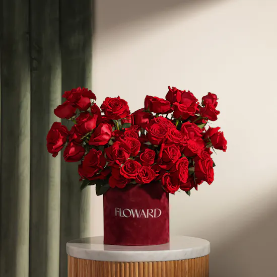Heartbeat Red Roses Box