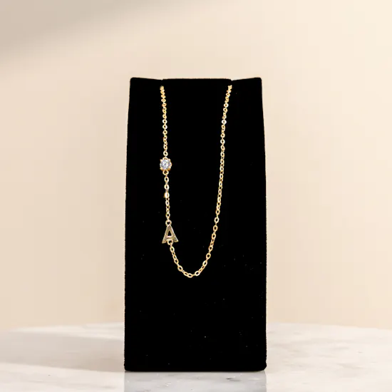 Hrh Letter A Necklace