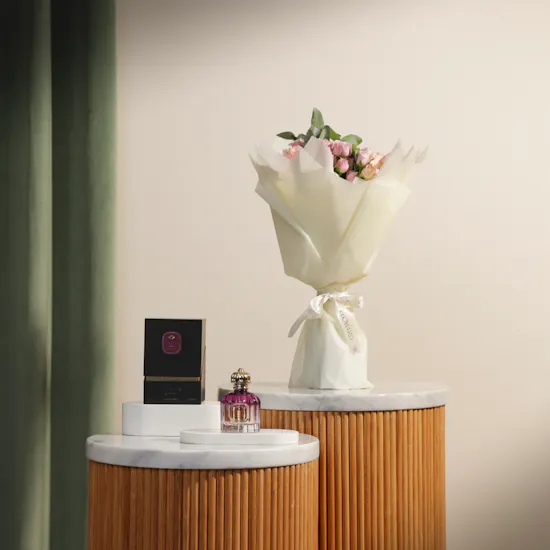 عطر أميثيست للنساء من ياسانيا | باقة زهور متألقة