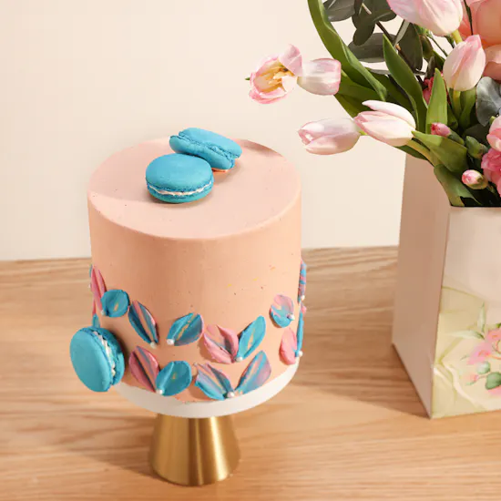 Floward Get Well Soon Cake | Rose Bouquet