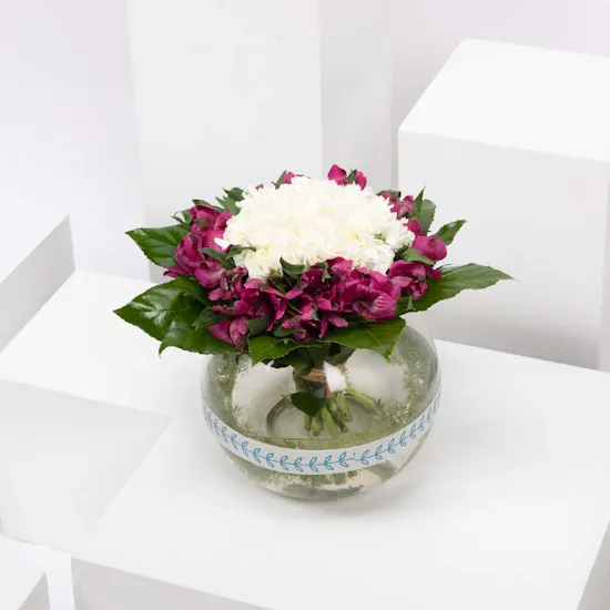 Carnation and Alstroemeria