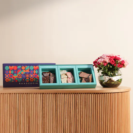Saadeddin Sweets Chocolate Experience Box | Delicate Flowers