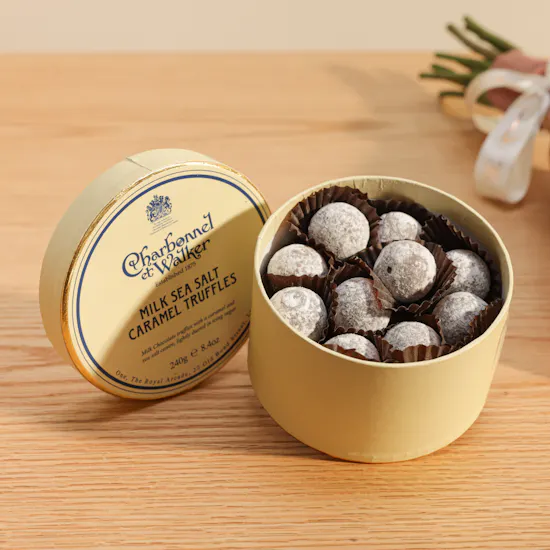 Charbonnel Et Walker Milk Sea Salt Caramel Chocolate Truffles | Radiant Flowers