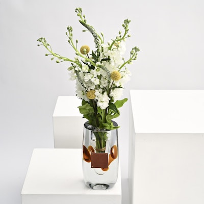 White Matthioola | Unique Vase