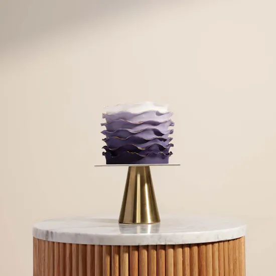 Floward Violet Waves Mini Cake