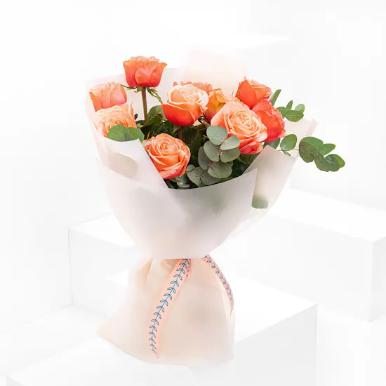 Uhuru Roses | White Wrap